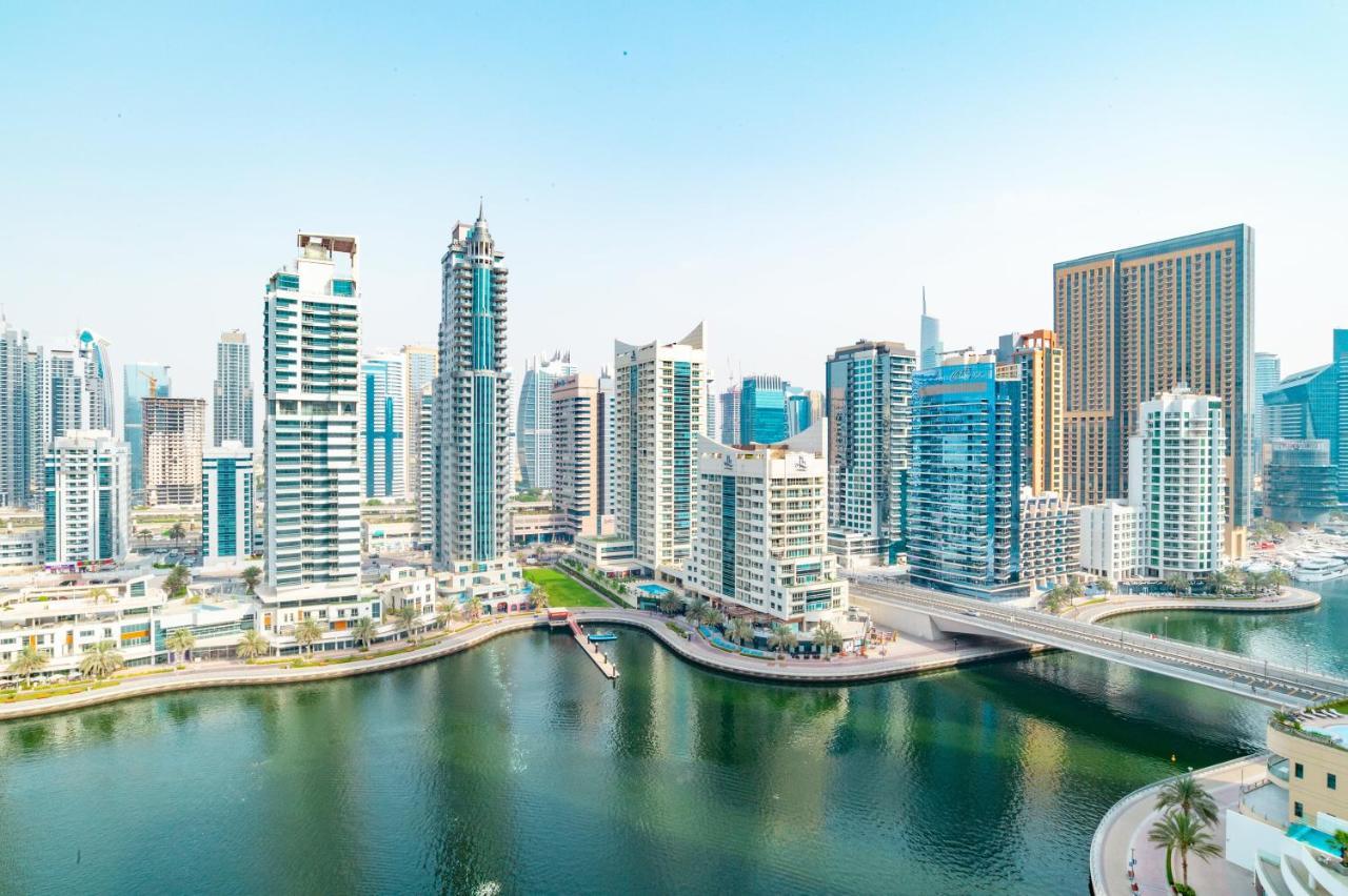 Luxury Escapes - Full Marina View Luxury 2Br - Park Island Sanibel Lägenhet Dubai Exteriör bild