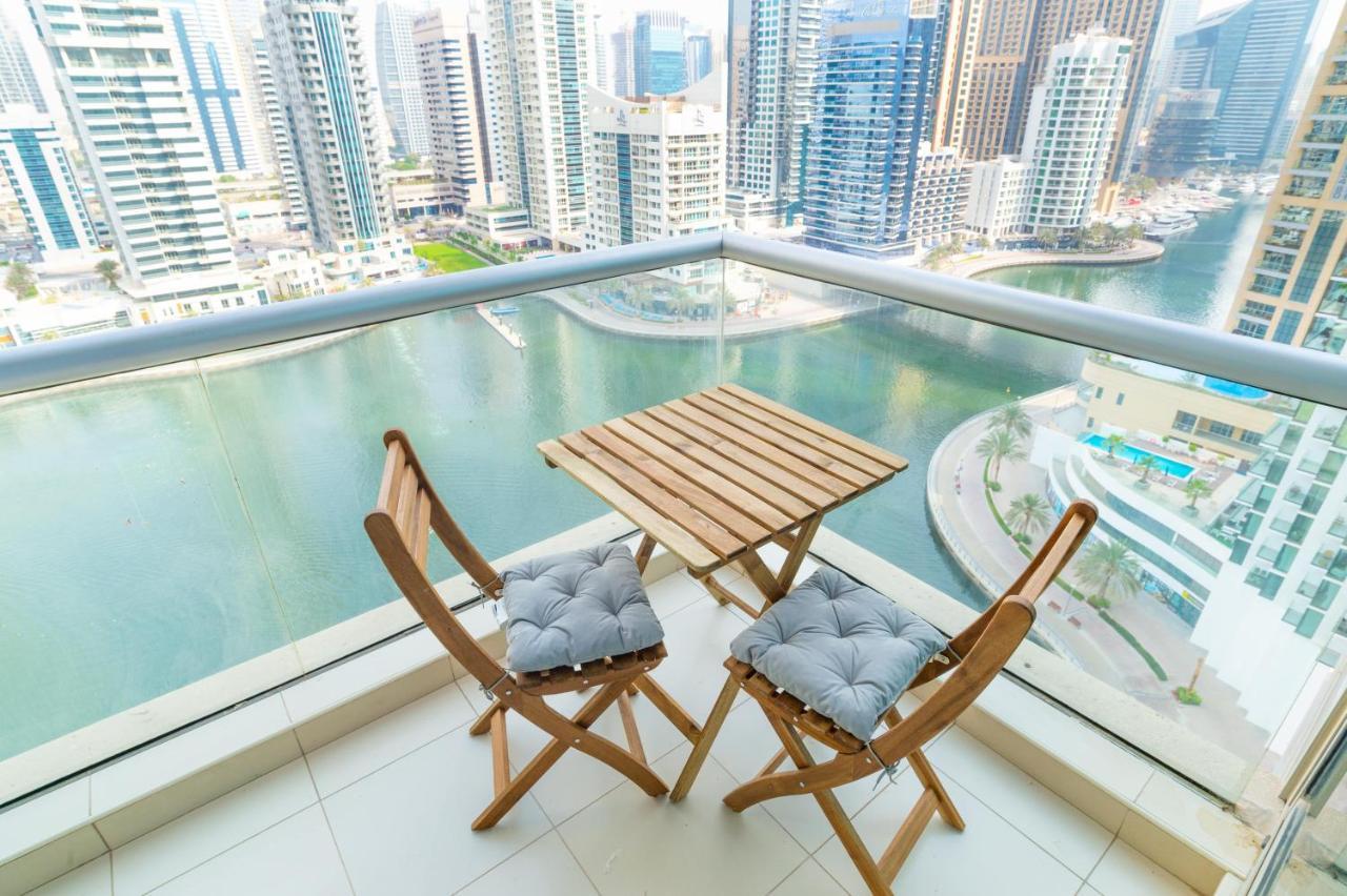 Luxury Escapes - Full Marina View Luxury 2Br - Park Island Sanibel Lägenhet Dubai Exteriör bild