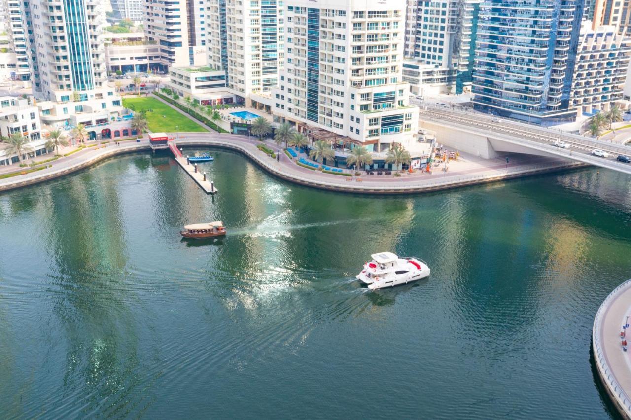 Luxury Escapes - Full Marina View Luxury 2Br - Park Island Sanibel Lägenhet Dubai Exteriör bild
